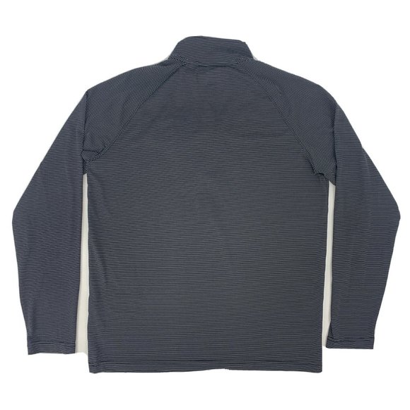 Men's Under Armour 1/4 Zip LS Shirt Maryland Terps Barbell Club Black Stripes M - Picture 5 of 9